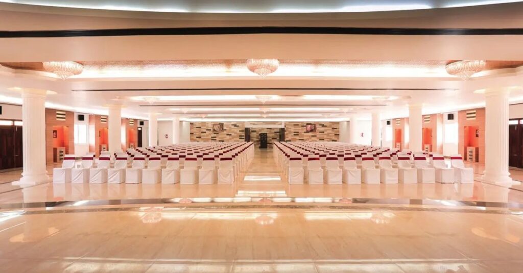 VRTM Reception Hall Seating Arrangement