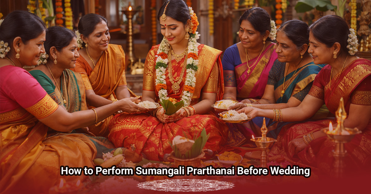 How to Perform Sumangali Prarthanai Before Wedding