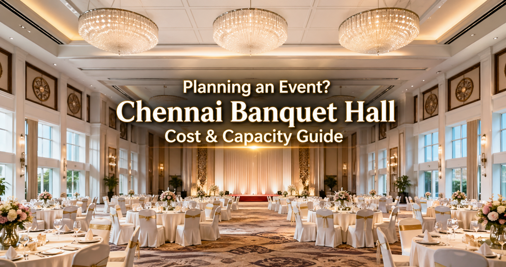Planning an Event? Chennai Banquet Hall Cost & Capacity Guide