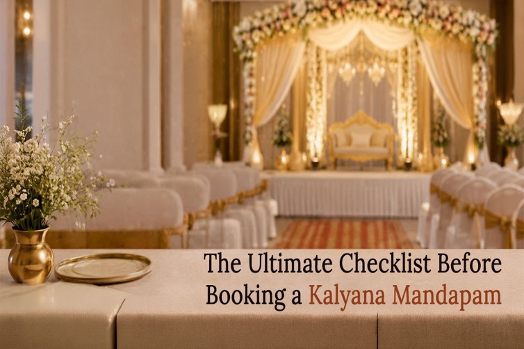 The Ultimate Checklist Before Booking a Kalyana Mandapam